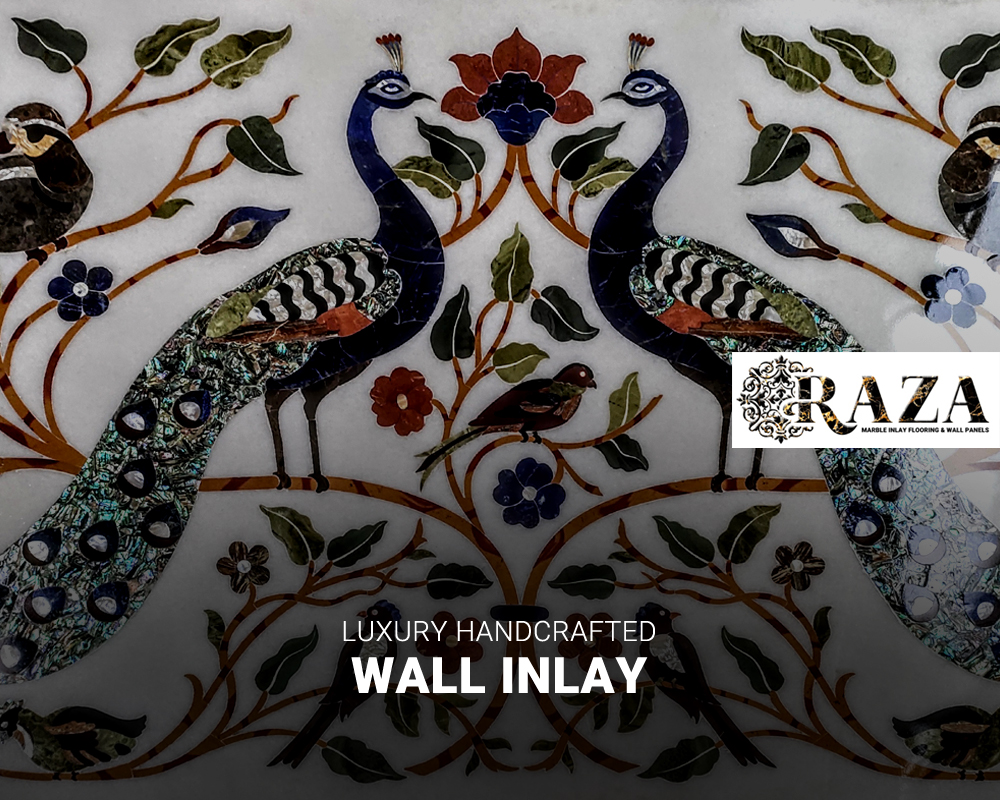 Raza Marble Inlay Flooring & Wall Panels