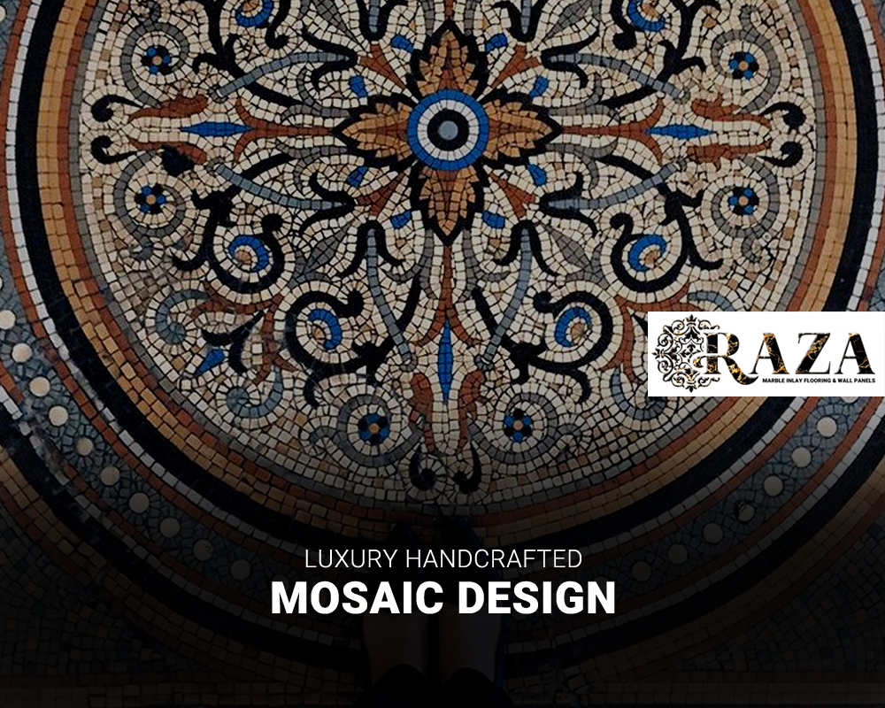 Raza Marble Inlay Flooring & Wall Panels